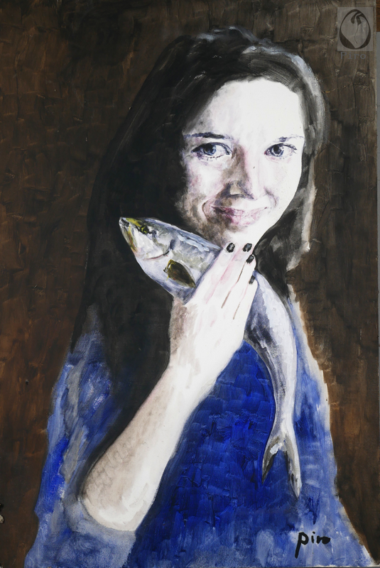 oil on canvas - olio su tela di Piro